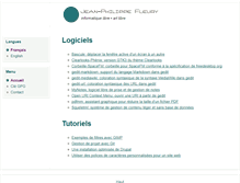 Tablet Screenshot of jpfleury.net